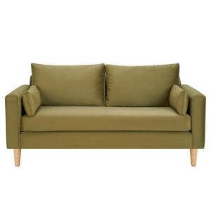 Bodevir - Sofa Sky 3C Felpa 05 Verde Musgo
