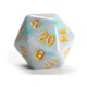 thumbnail image 2 of Juego de dados Sirius Unicorn Teal con oro, 7 piezas con tubo de poción, 2 of 2