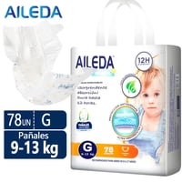Aileda Pañales Infantiles Desechables Talla G Sin Género 78U