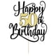 thumbnail image 2 of Decoración para tarta de 50 cumpleaños de Ruscalin, 50 decoraciones para tartas de fiesta de cumplea, 2 of 7