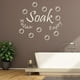 thumbnail image 2 of Decomural Soak Relax Enjoy Bathroom WS-40980, 2 of 2