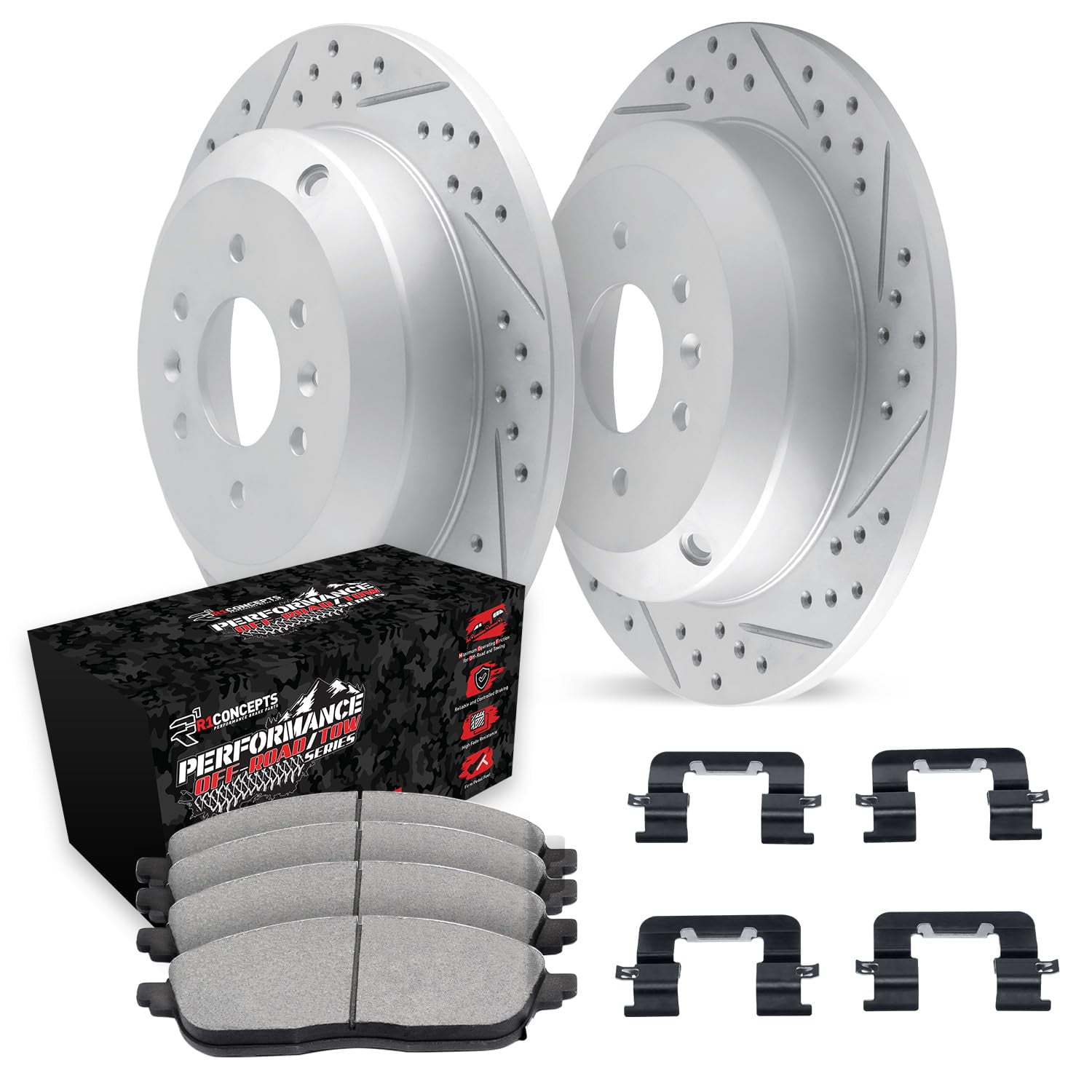 Kit De Frenos Traseros R1 Concepts Para Infiniti Qx56, Nissan Armada