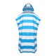 thumbnail image 1 of Surf Poncho Sudor Absorbente Toalla De Playa Con Capucha Hombres Mujeres Natación Capa Azul, 1 of 5