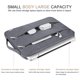 thumbnail image 2 of Funda para portátil Voova de 15 a 16 pulgadas, impermeable, gris, 2 of 7