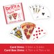 thumbnail image 2 of Baraja GAMAGO con forma de pizza para juegos de cartas, 2 of 7