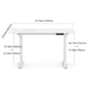 thumbnail image 3 of XIAOMI KINGSMITH Escritorio Ajustable Blanco para Trotadora x21A1R1R2 ETC, 3 of 5