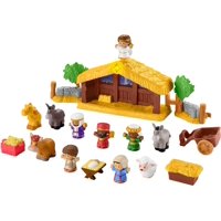Set De Belén Fisher Price Little People Con Música Y Luces