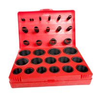Magideal - Conjunto De Anillos De Goma Para Maquinaria Industrial, Ligero Y Duradero , 347Uds. Caja Roja 347Uds.
