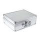 thumbnail image 2 of Maleta De Aluminio Portátil Para Micrófono Con Asa, Caja De Almacenamiento Profesional Para Equipo De Micrófono, 20x25,4x9,7 Cm, 2 of 5