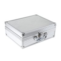 Magideal - Estuche Rígido Portátil Con Espuma Cortada En Cubitos Personalizable Que Protege Equipos, Dispositivos Electrónicos, Herramientas, Micrófonos, , 20X25.4X9.7Cm 20X254X97Cm