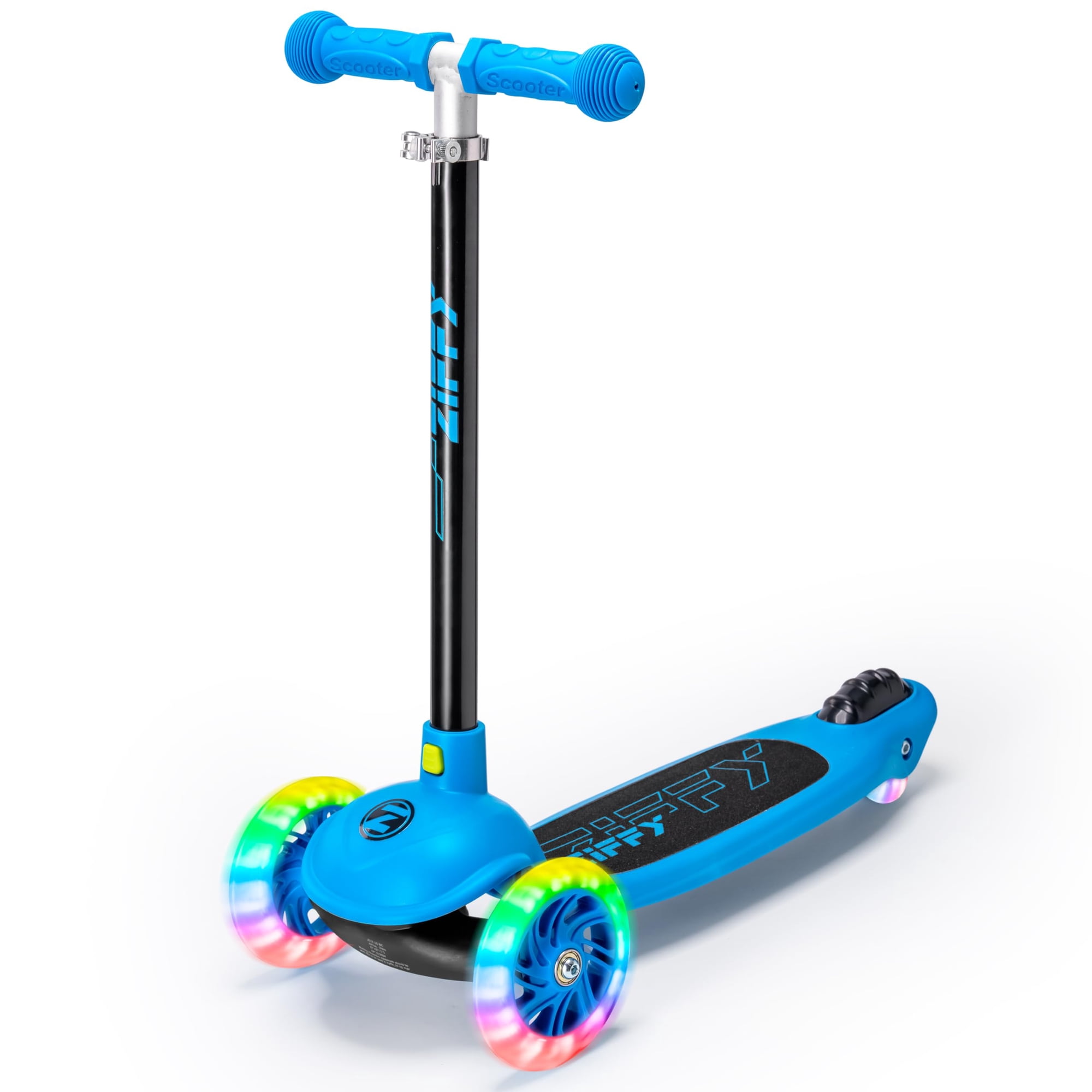 Patinete Ziffy Jova Ziffy De 3 Ruedas Para Niños De 3 A 5 Años, Color Azul