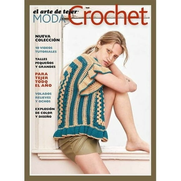 Libro El Arte De Tejer Crochet 2022 - Verónica Vercelli