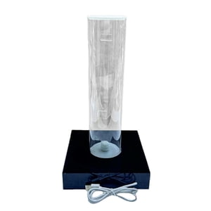 Ioensy - Expositor De Prueba De Resistencia Al Agua Para Relojes, Multifuncional, Para Exhibiciones Comerciales, Color Negro