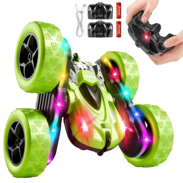 Coche a control remoto Zalneo 4WD 360°, volteo de doble cara