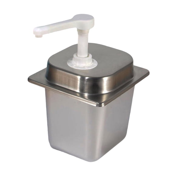 Dispensador de jarabe de café, botella con bomba de condimentos, prensa Manual de 2,3 L, herramienta de condimentos extraíble, estación de bomba de co 15 cc