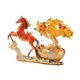 thumbnail image 5 of Figura De Caballo Para Centro De Mesa, Estantería, Figura De Escritorio Creativa De Granja, Color Rojo, 5 of 5