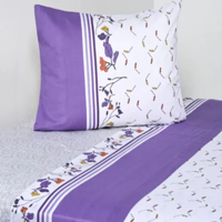 Genérico - Sabanas Cannon King 144 Hilos Diseño Stophy