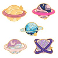 Magideal - Juego De 5 Piezas De Alfileres Esmaltados De Dibujos Animados, Alfileres De Solapa De Decoración, Insignias, Alfileres Para - Pack De 5 Alfileres