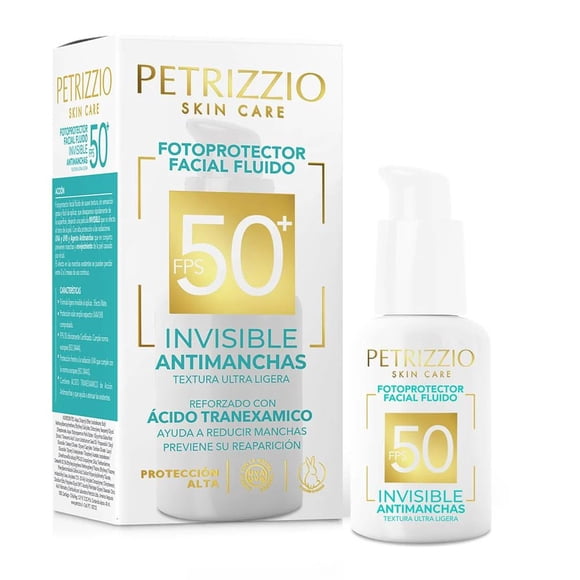 PETRIZZIO FOTOPROTECTOR FACIAL FPS50 INVISIBLE