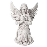 Bothyi - Angel Garden Estatua Decorativa Con Alas Memorial Para Patio Yard Porch