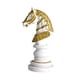 thumbnail image 2 of Estatuilla De Resina Artesanal, Estatua De Ajedrez Internacional Para Dormitorio, Oficina, Estantería, Caballo, 2 of 5