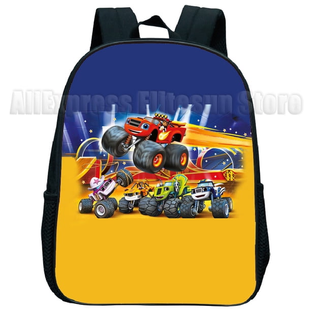 Blaze and the Monster Machines Backpack Children Toddler Kindergarten Bookbags Kawaii Boys Girls Kids Cartoon School Bags
