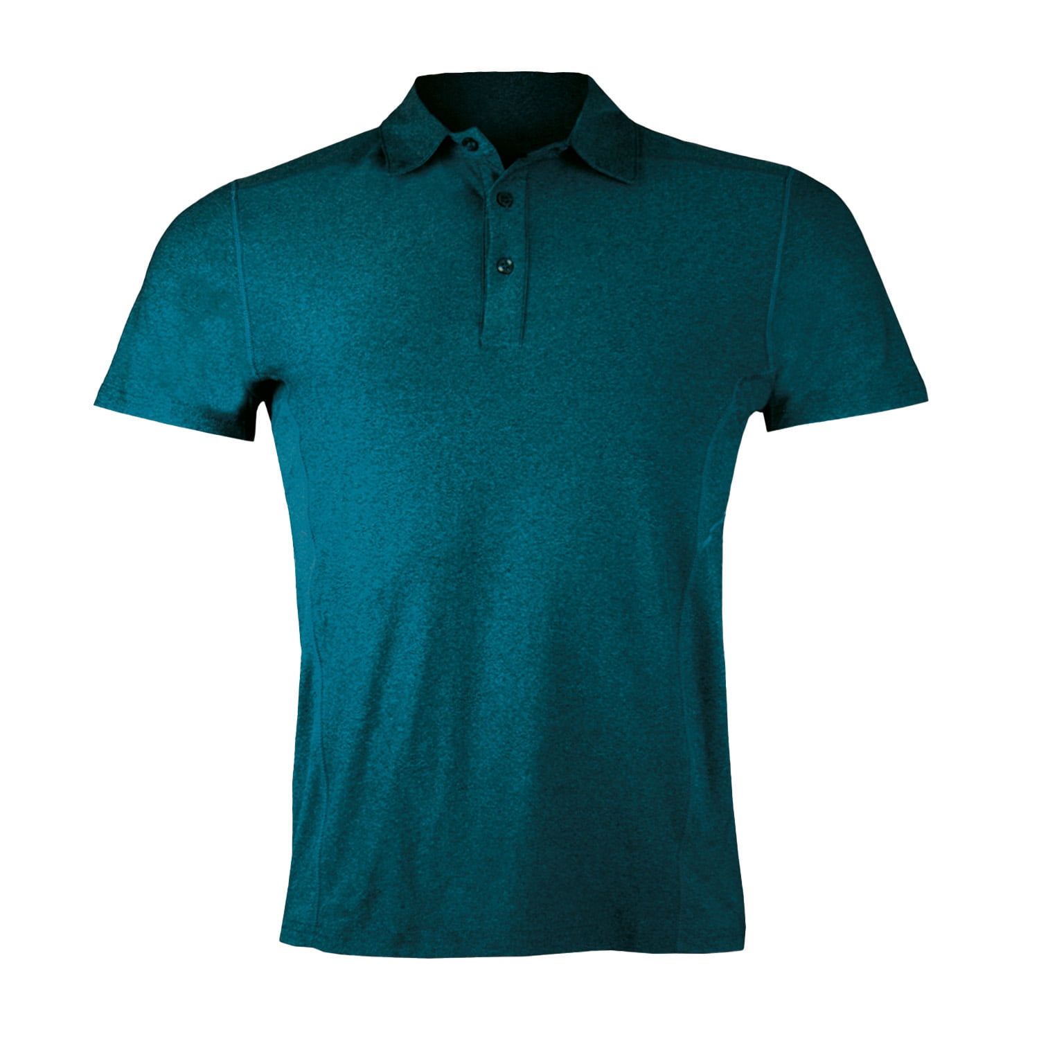 Andesland - Polera Dry Fit Con Cuello Manga Corta Jaspeada Hombre