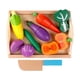 thumbnail image 1 of Juego De Simulación De Madera, Juguete De Comida Para Ni?os, Cocina Montessori, Fiesta, Juguete De Cocina, 9 Uds., Vegetal, 1 of 1