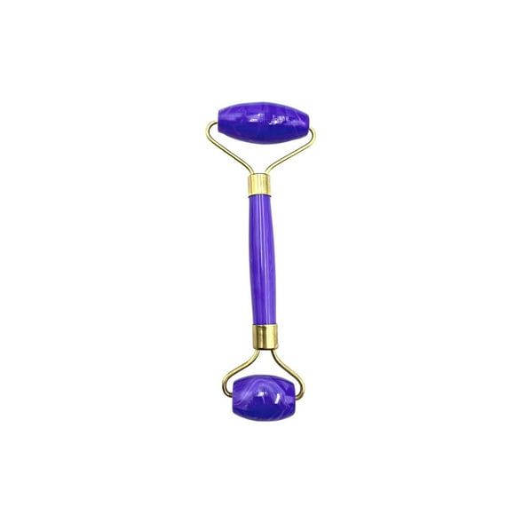 Rodillo Masajeador Facial Morado