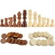 thumbnail image 1 of Juego de ajedrez y damas YB-OSANA 62 piezas de madera, 1 of 3