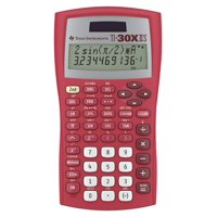 Calculadora Científica Texas Instruments Ti-30Xiis, Color Rojo