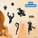thumbnail image 4 of Pegatinas de pared WALL PALZ Pantera Negra – Set de 7, 4 of 7
