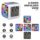 thumbnail image 3 of Chu Chu TV theme 7 colors Alarm Clock Digital LED Alarm Clock Gifts for kids friends family, 3 of 6