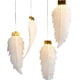 thumbnail image 2 of Luces Decorativas Colgantes Diseño Pluma Elegante Jhn, 2 of 3