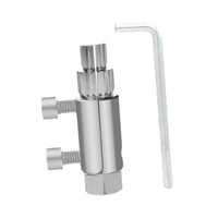 Magideal - Extractor De Tornillos Rotos, Herramienta Portátil Para Extraer Tornillos De Tuberías De Agua Dañadas De 1/2"" Y 3/4"" Para Válvulas De Grifos