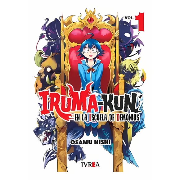 Manga Iruma-Kun En la Escuela de Demonios 01 Ivrea Argentina
