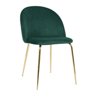 Habita2 Chile - Silla Nordic Felpa Gold - Verde