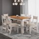 thumbnail image 4 of Juego Comedor Violeta 6 Sillas Blanco Crema - Café Claro, 4 of 4