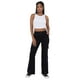 thumbnail image 1 of Jeans Mujer Flare Cargo Negro Corona, 1 of 5