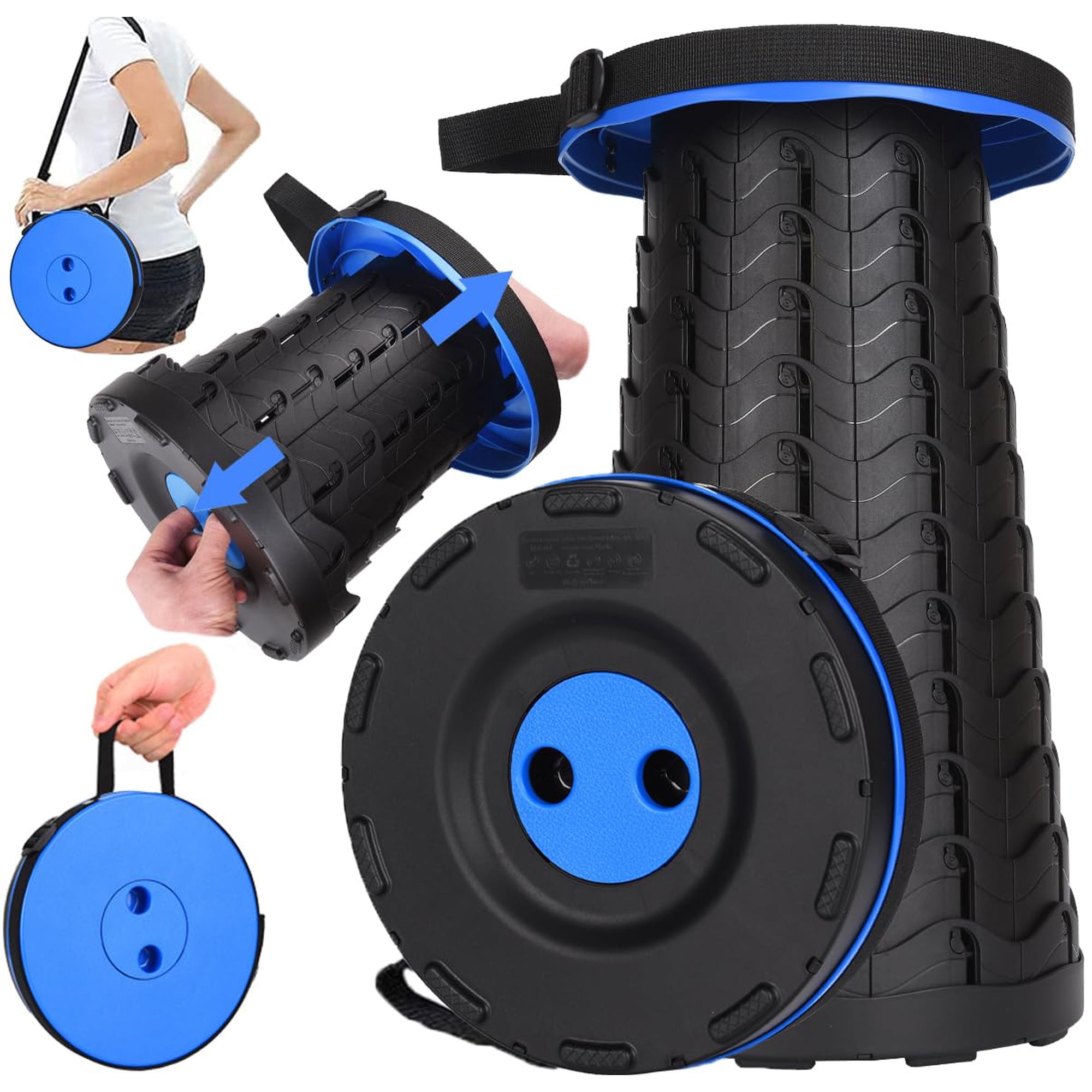 Taburete Plegable Fishboy Mejorado Para Adultos Con Capacidad De 180 Kg
