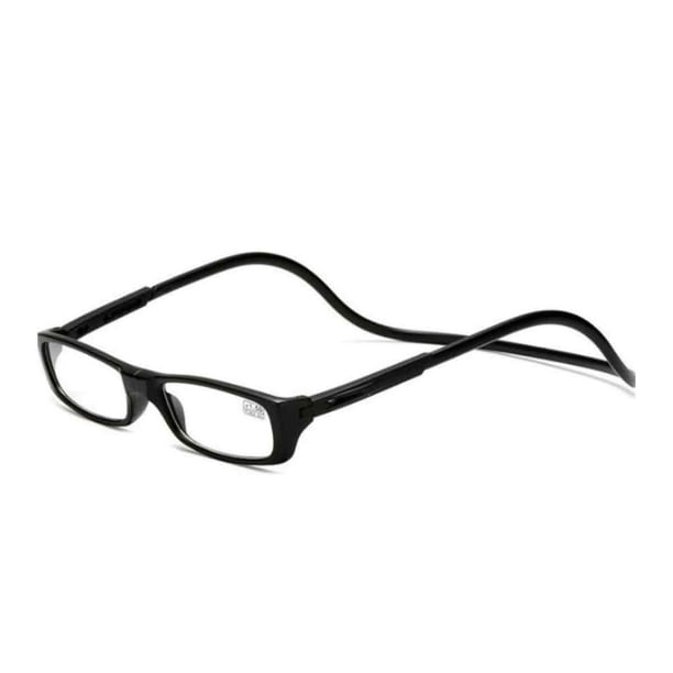 Las gafas de lectura magnéticas se pueden colgar alrededor del cuello para facilitar su transporte, gafas de lectura plegables.