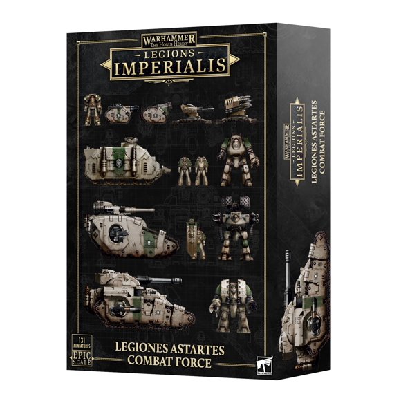 Games Workshop Legiones Astartes: Fuerza de Combate – 22 Miniaturas de Marines Espaciales de Múltiples Partes con Leviathan Dreadnought, Deimos Rhino y Transferencias de Personalización