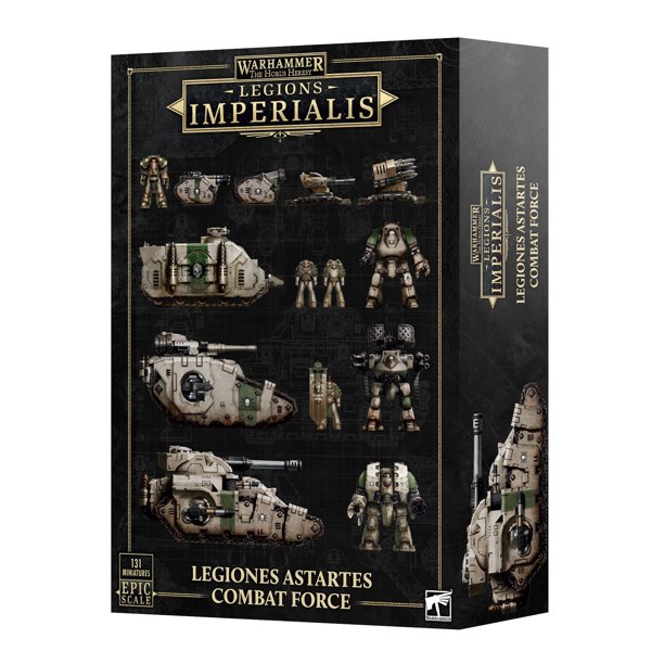 Games Workshop Legiones Astartes: Fuerza de Combate – 22 Miniaturas de Marines Espaciales de Múltiples Partes con Leviathan Dreadnought, Deimos Rhino y Transferencias de Personalización