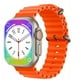 thumbnail image 2 of Reloj T900 ULTRA inteligente smartwatch Naranjo / Realiza y Recibe Llamadas, 2 of 18