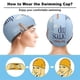 thumbnail image 3 of Forrest Gump Gorro de Natación de Licra, Gorro de Baño de Tela Cómoda, Gorro Elástico Antideslizante para Hombres, Mujeres y Niños, 3 of 6