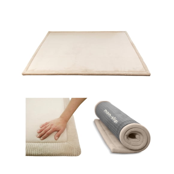 Tapete para Piso Hakuna Matte CloudSoft 60x80 cm Beige