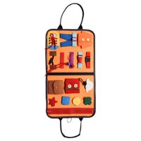 Magideal - Juguete De Tablero Ocupado Aprender A Vestirse Habilidad De Autocuidado Capacitación Educativa Básicas Tablero De Actividades Juguetes