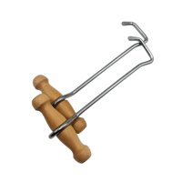 Ioensy - 2X Extractores De Botas Para Montar A Caballo, Herramientas Ecuestres, Ganchos Para Botas Con Mango De Madera Resistente