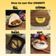 thumbnail image 3 of Selladores de tortillas CrimpIt grandes y pequeños y libro de recetas sin BPA, 3 of 9