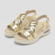 thumbnail image 3 of Sandalia Mujer Dorado Soft Step Piccadilly, 3 of 5
